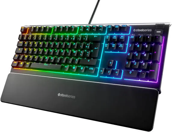 SteelSeries Apex 3 Whisper Quiet Gaming Switch - vue 1