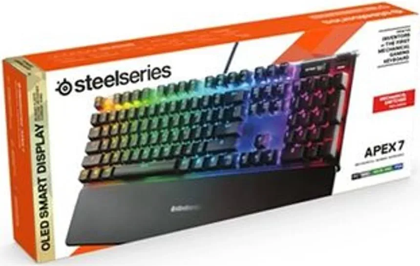 SteelSeries Apex 7 Rouge - vue 4