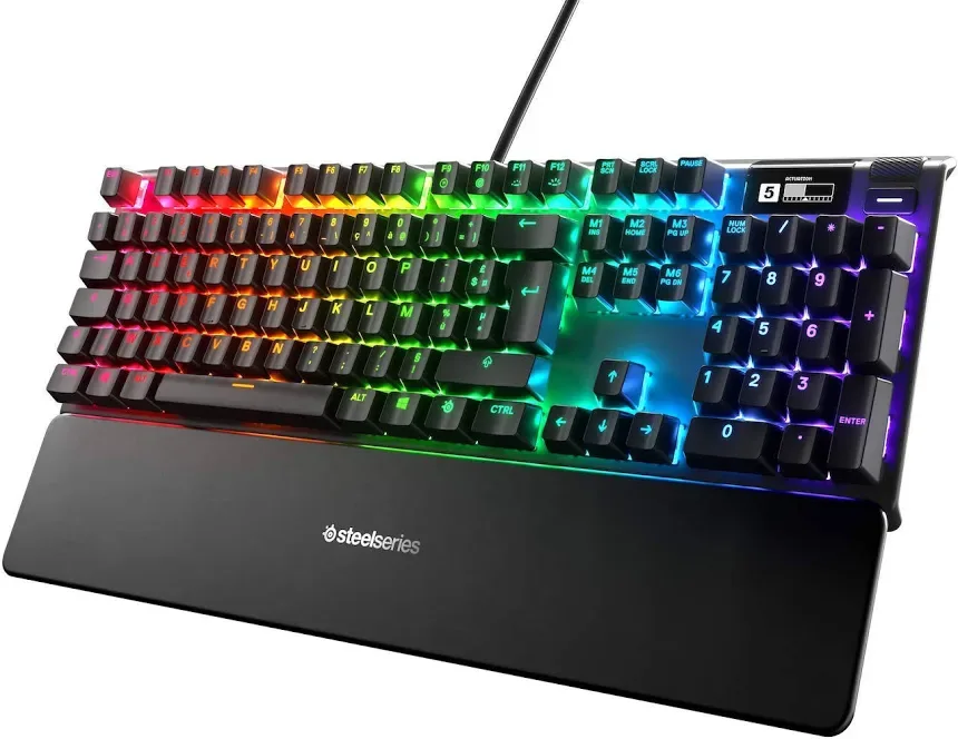 SteelSeries Apex 7 Rouge - vue 1