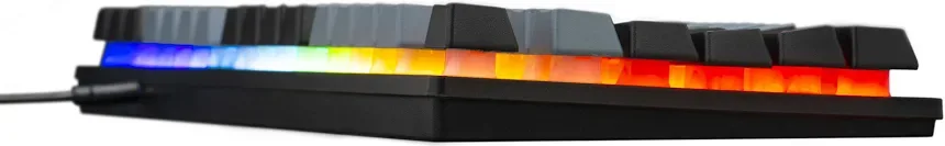 The G-Lab Keyz Caesium TKL Gris et Noir - vue 2