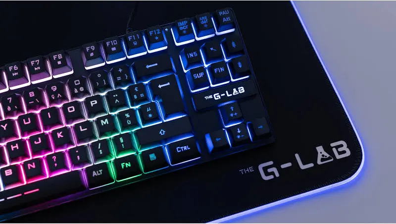 The G-Lab Keyz Caesium TKL Noir - vue 5
