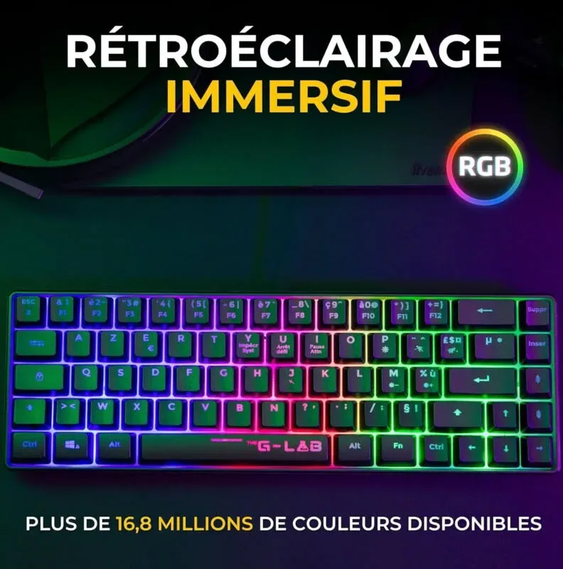 The G-Lab Keyz Hydrogen WL Noir - vue 2