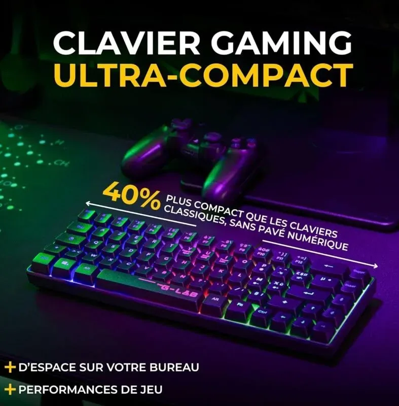 The G-Lab Keyz Hydrogen WL Noir - vue 5