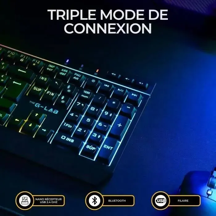 The G-Lab Keyz Tungsten Ex Noir - vue 5