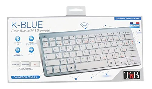 TNB K-BLUE Clavier Bluetooth 3.0 AZERTY 78 touches - vue 3