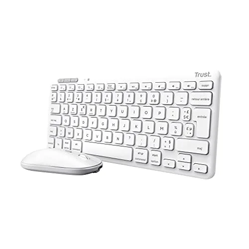 Trust Lyra Pack clavier-souris sans fil Bluetooth AZERTY - vue 8