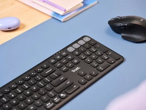 Trust Vaiya clavier sans fil AZERTY rechargeable - vue 9