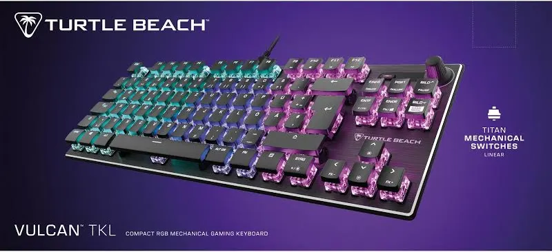 Turtle Beach Vulcan TKL Noir - vue 5