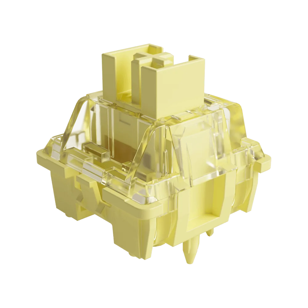 Akko V3 Cream Yellow Pro Switch 45 pièces