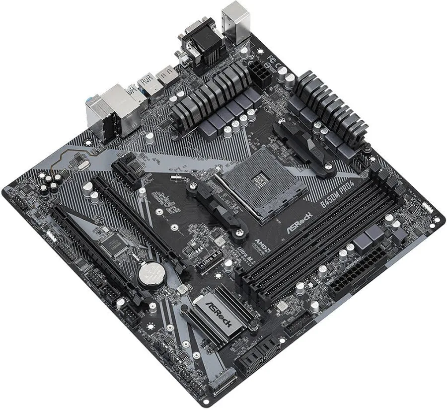 ASRock B450M Pro4 R20 image 3