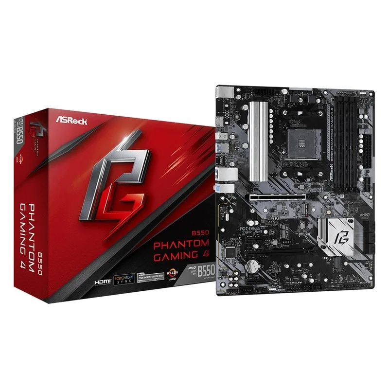 ASRock B550 Phantom Gaming 4 