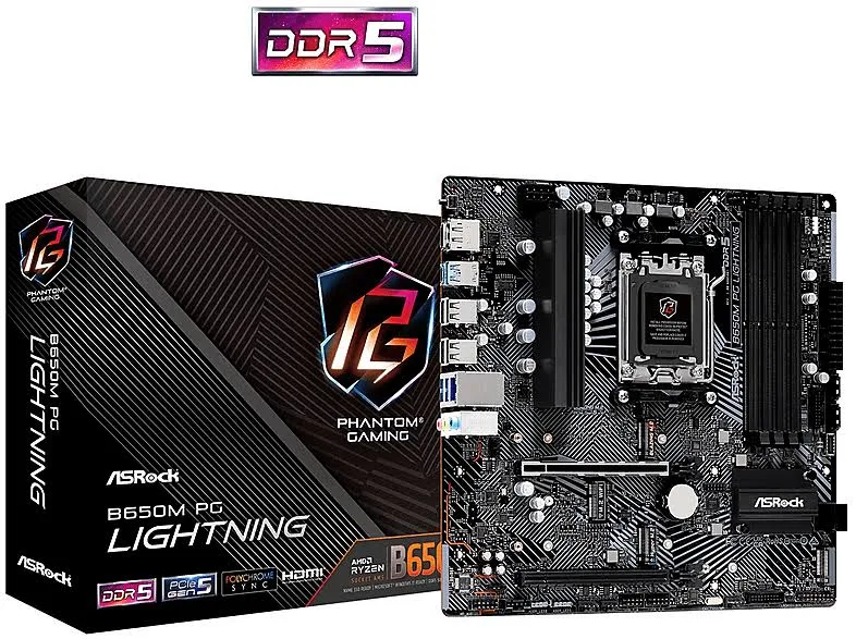 asrock B650M PG LIGHTNING image 1