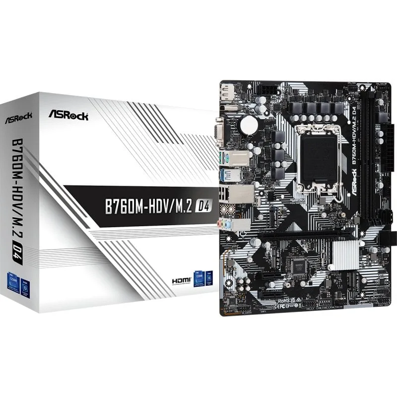 ASRock B760M-HDV/ D4 