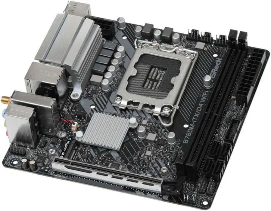 ASRock B760M-ITX/D4 Wi-Fi LGA1700 Mini ITX Realtek 1GWi-Fi 6E image 4