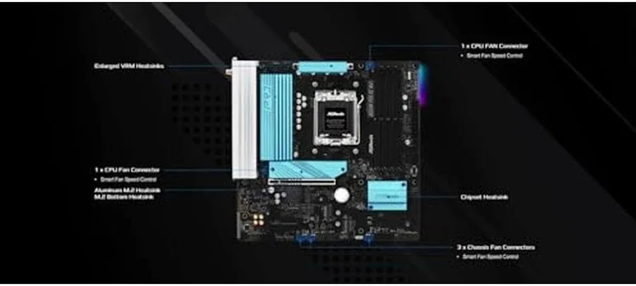 asrock B850M Pro RS WiFi image 5