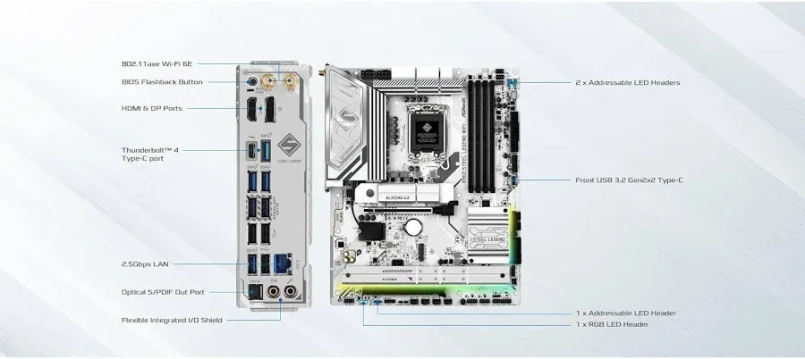 asrock B860 Steel Legend WiFi image 3