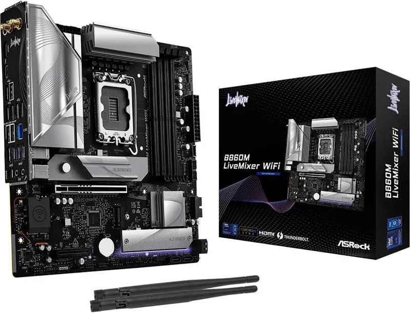 asrock B860M LiveMixer WiFi image 2