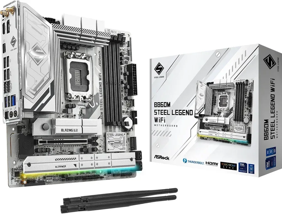 asrock B860M Steel Legend WiFi image 2
