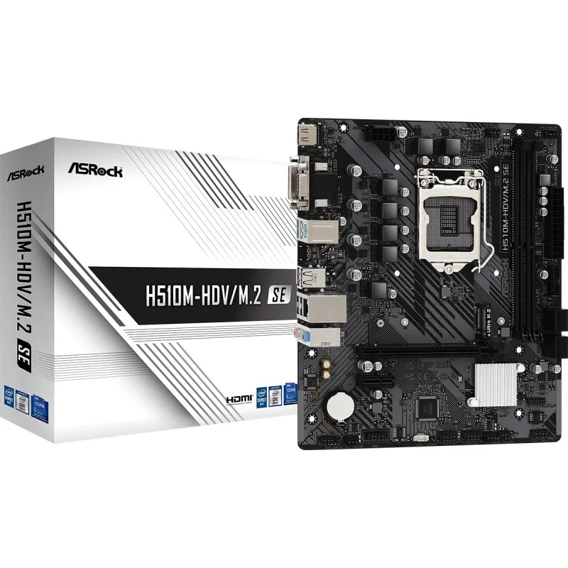 ASRock H510M-HDV/ SE Intel H470 LGA 1200 H5 micro ATX
