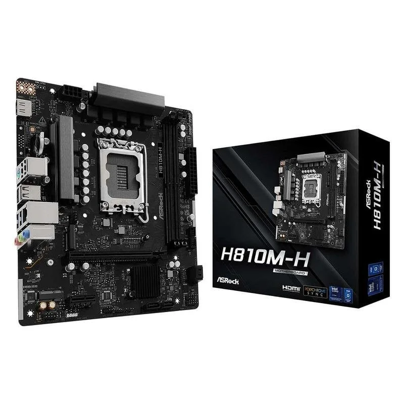 asrock H810M-H Intel H810 LGA 1851 