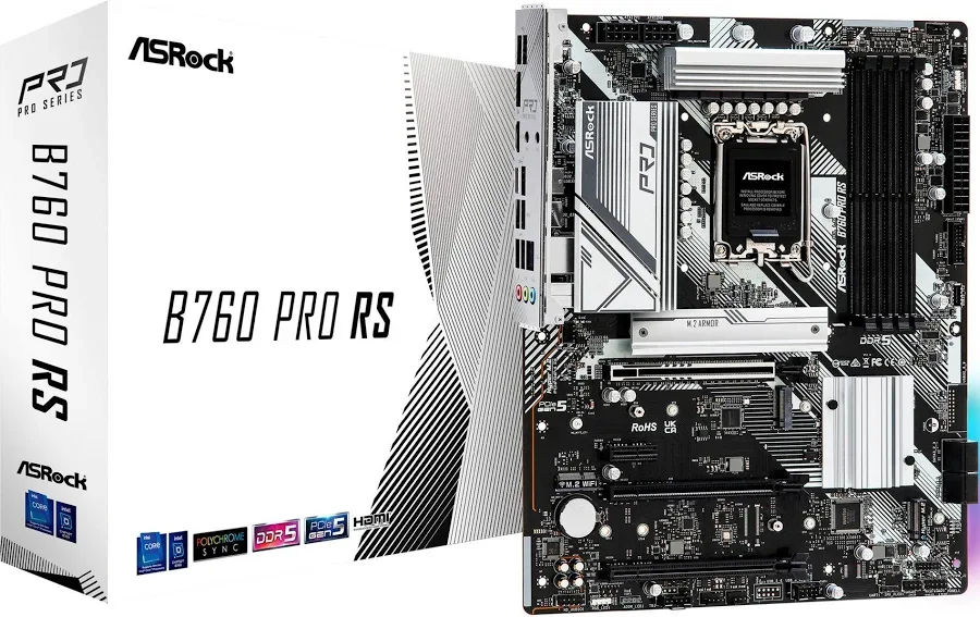 ASRock Intel B660M mATX B660M Pro RS 40 image 2