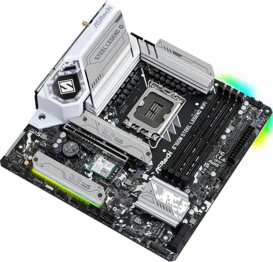 ASRock Intel B760  Micro ATX WiFi 6 image 3