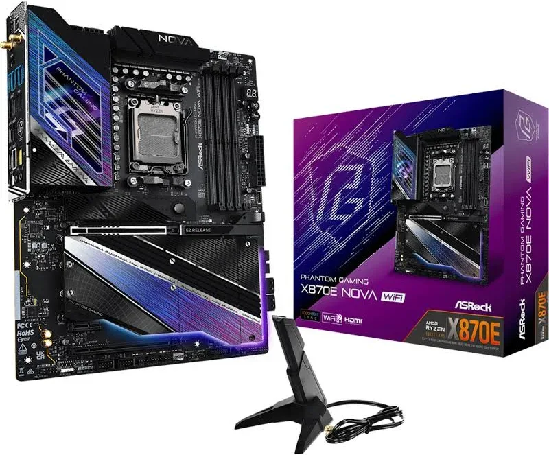 ASRock X870e Nova Wifi image 2