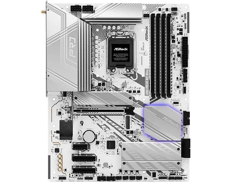 asrock Z890 PRO RS WiFi White image 1