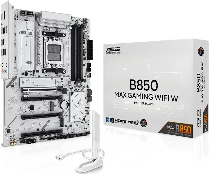 ASUS B850 MAX GAMING WIFI W AMD image 2