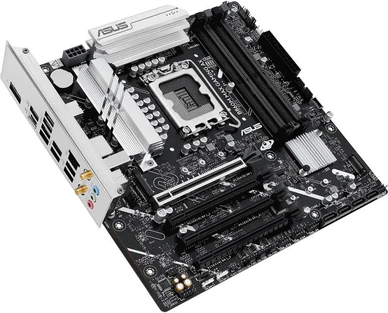 ASUS B860M MAX GAMING AX B860 LGA 1851 Micro ATX WiFi 6 image 5