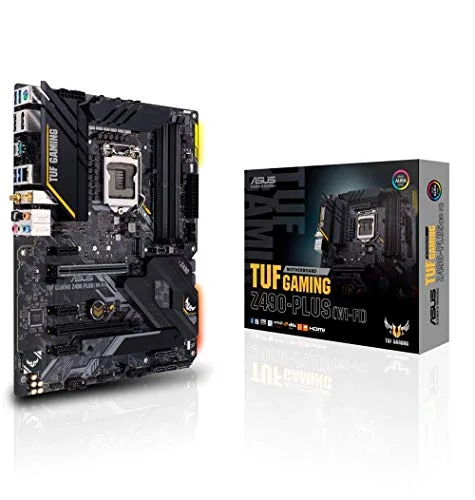 ASUS TUF GAMING Z490-PLUS (WI-FI) ATX Wi‑Fi 6