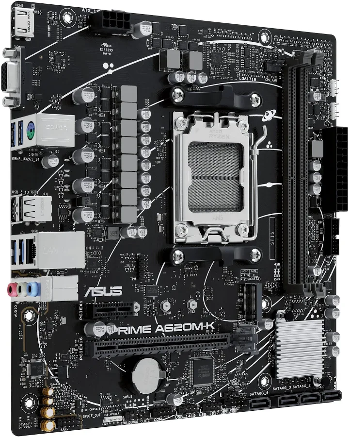 ASUS PRIME A620M-K AMD A620 image 3