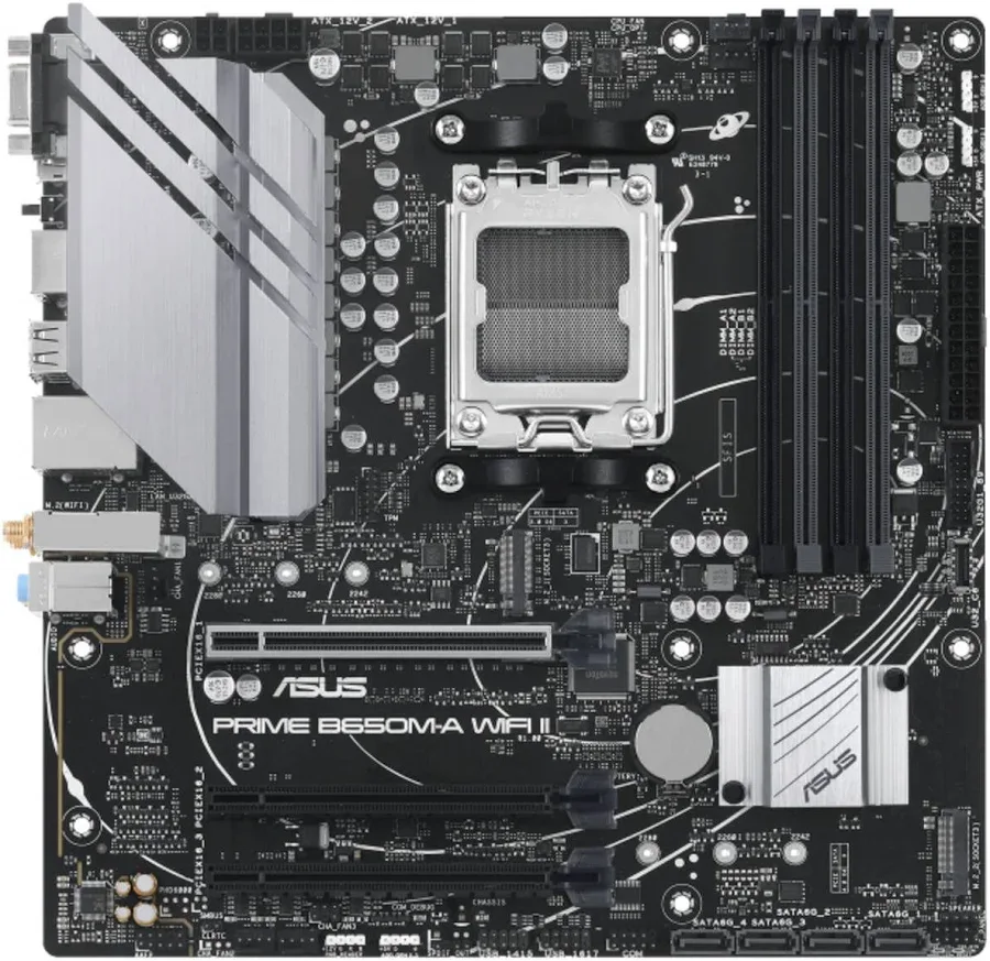 ASUS PRIME B650M-A WIFI II AMD B650 image 1