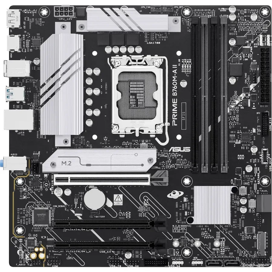 ASUS PRIME B760M-A II-CSM B760 Micro-ATX40 image 1