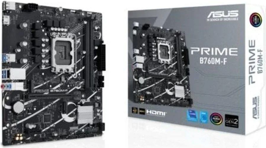 Asus PRIME B760M-F B760 LGA1700 micro-ATX40 Aura Sync image 5