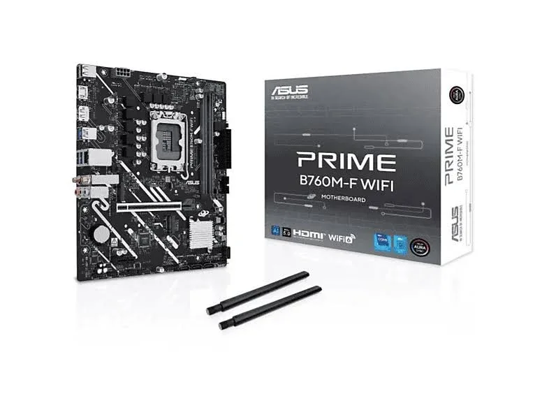 ASUS PRIME B760M-F WIFI Intel B760 Micro ATX WiFi 6  image 1