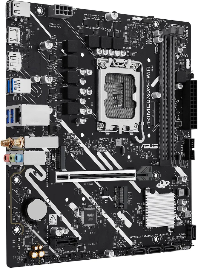 ASUS PRIME B760M-F WIFI Intel B760 Micro ATX WiFi 6  image 2