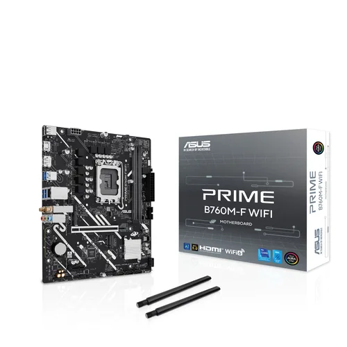ASUS PRIME B760M-F WIFI Intel B760 Micro ATX WiFi 6  