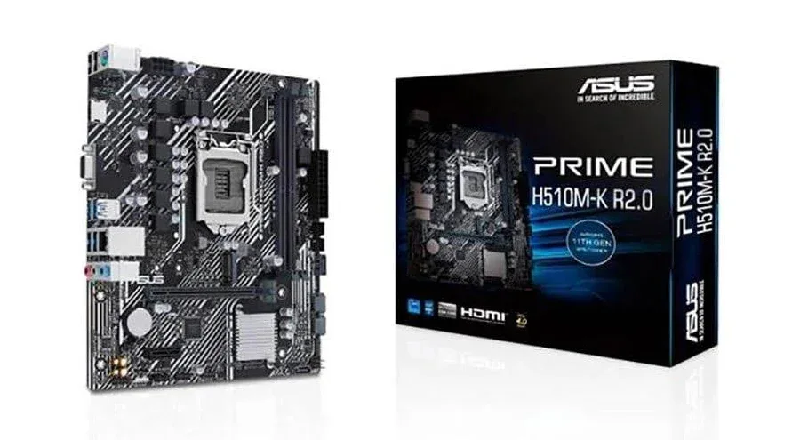 ASUS Prime H510M-R R20 Intel H470 LGA 1200 H5 micro ATX image 1