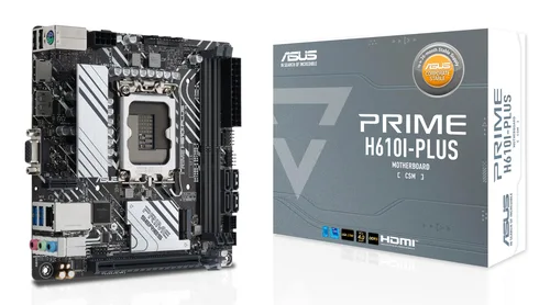 ASUS PRIME H610I-PLUS-CSM Intel H610  mini ITX 