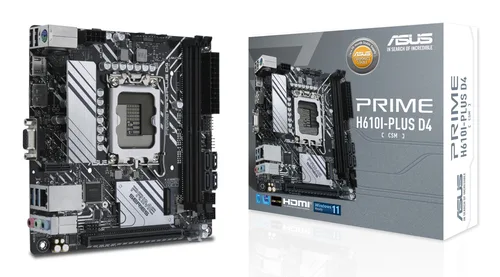 ASUS PRIME H610I-PLUS D4-CSM Intel H610 mini-ITX 