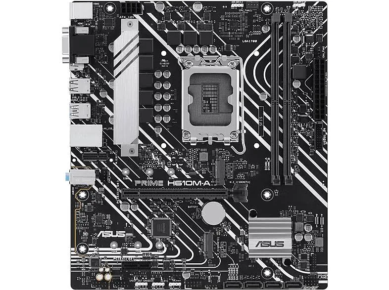 ASUS PRIME H610M-A-CSM Intel H610 micro ATX image 1