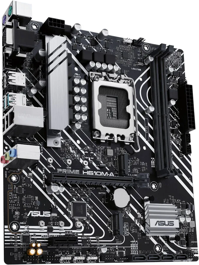 ASUS PRIME H610M-A-CSM Intel H610 micro ATX image 2