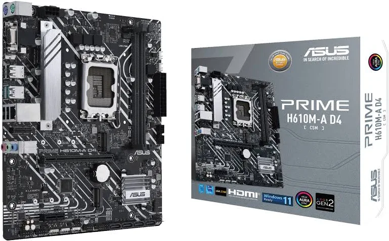 ASUS Prime H610M-A D4-CSM image 2