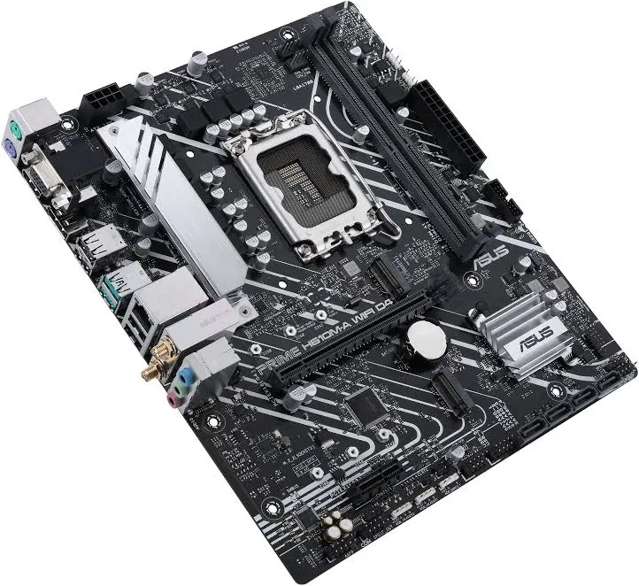 ASUS PRIME H610M-A WIFI D4 Intel H610 micro ATX image 2