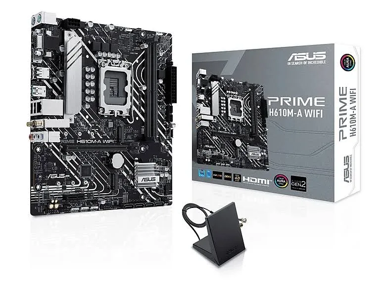 ASUS PRIME H610M-A WIFI Intel H610 micro ATX image 1