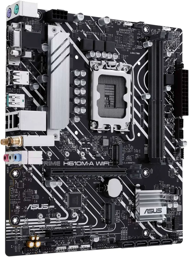 ASUS PRIME H610M-A WIFI Intel H610 micro ATX image 2