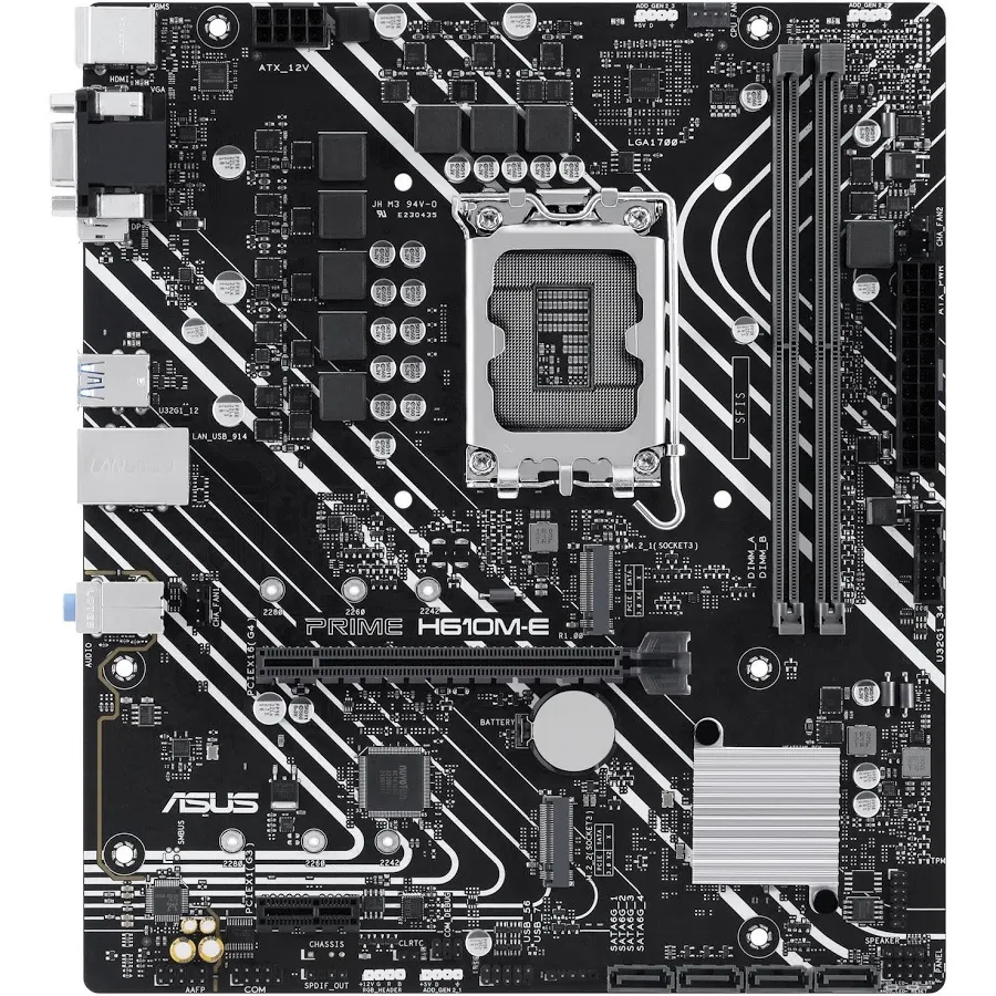 ASUS PRIME H610M-E-CSM Intel H610 micro ATX image 1
