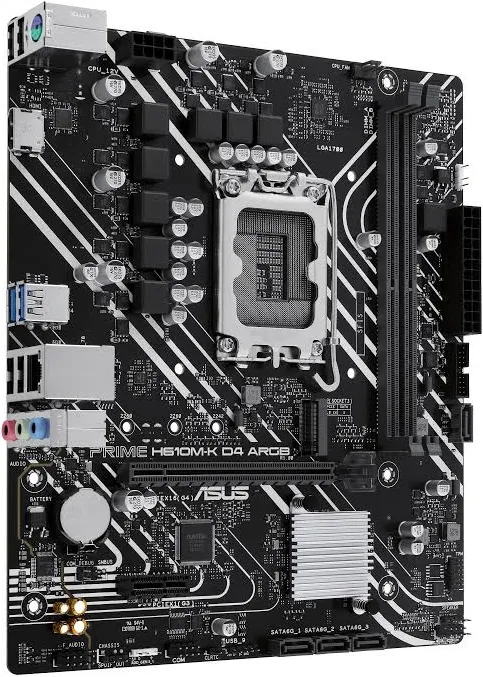 ASUS PRIME H610M-K D4 ARVB Intel H610 micro ATX image 2