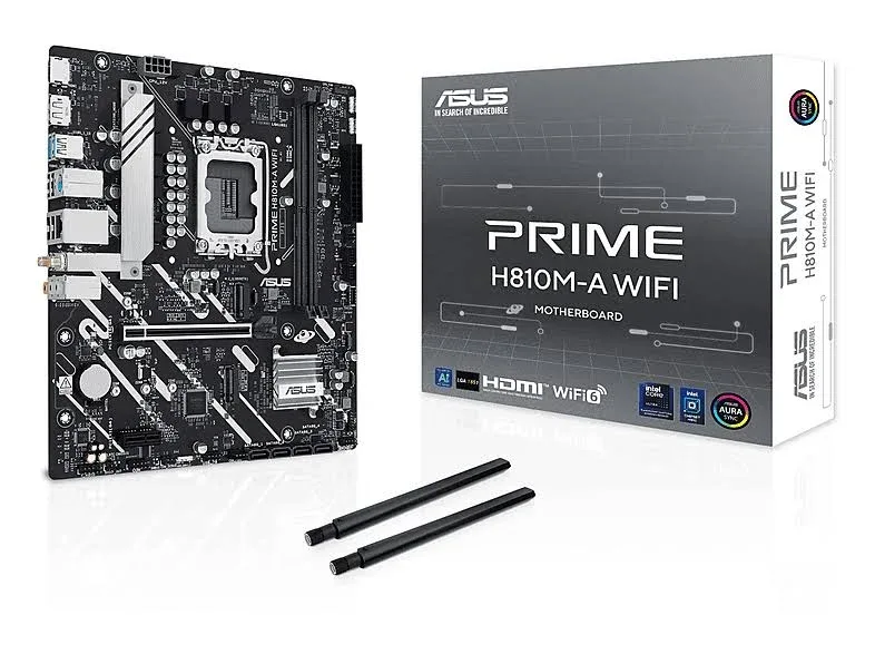 ASUS PRIME H810M-A WIFI Intel H810 LGA 1851 V1 micro ATX image 1